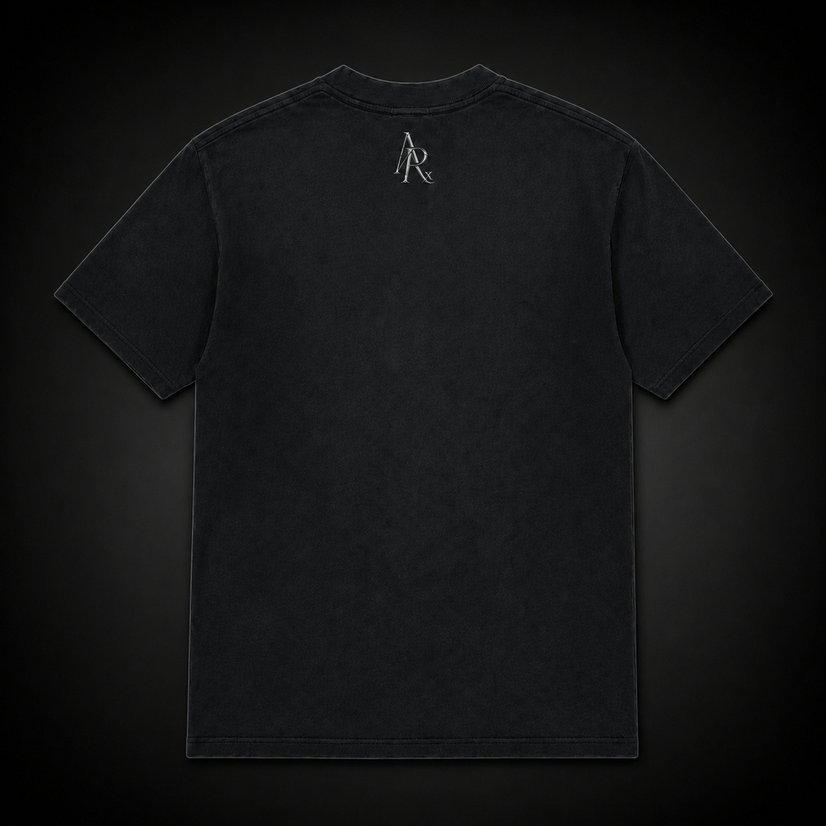 Black graphic tee – back