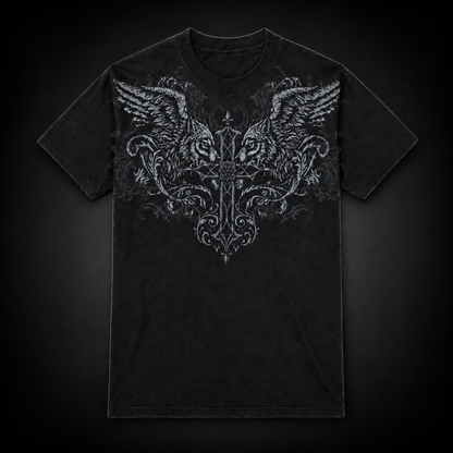 Symmetrical Wings tee
